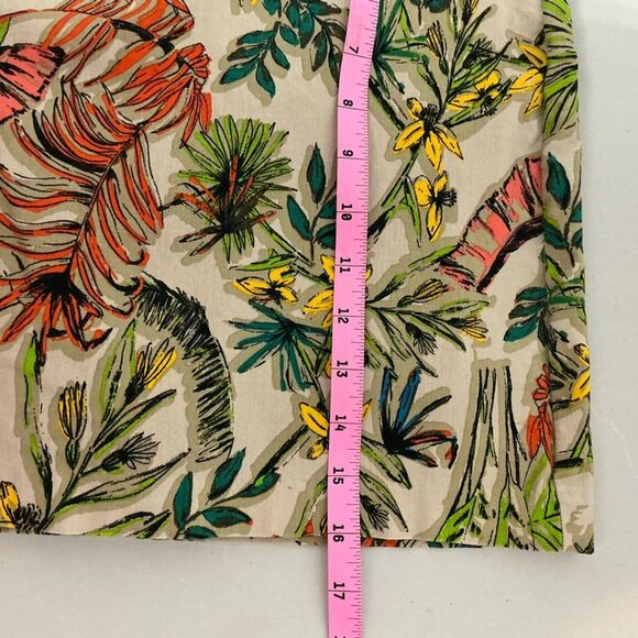 Attyre stretch skort, tropical leaf print with pockets. Sz 12 Never worn - Picture 7 of 7